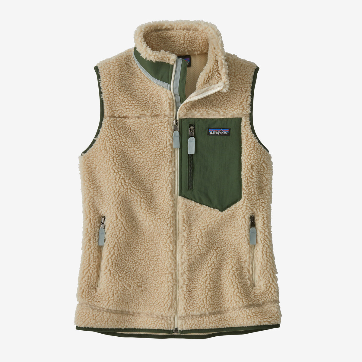 Patagonia - W's Classic Retro-X Vest - Dark Natural w/ Torrey Pine Gre –  Haven Surf