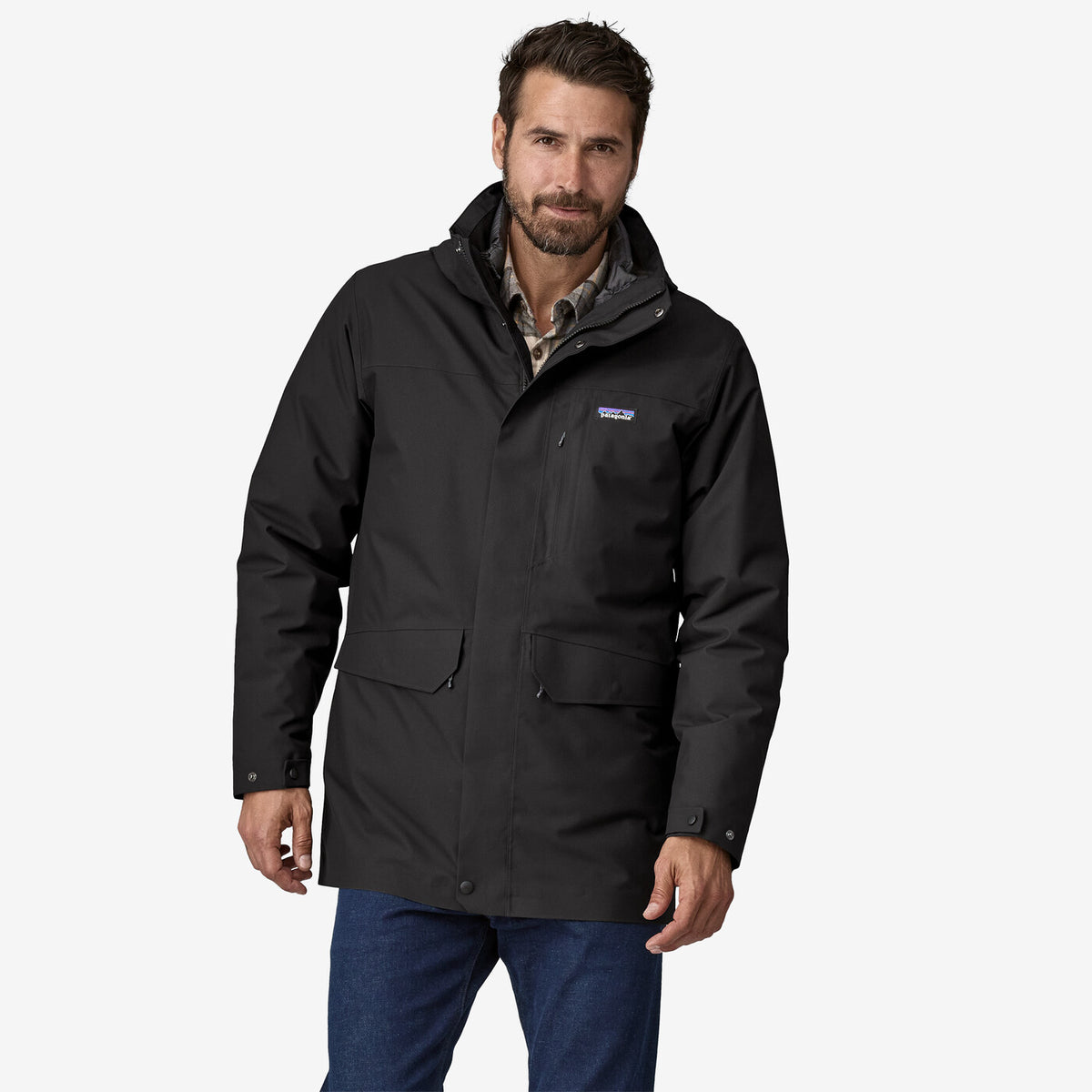 Patagonia - M's Tres 3-in-1 Parka - Black – Haven Surf