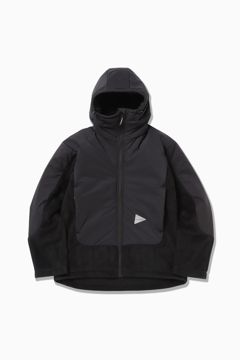 and wander - Top Fleece Jacket - Black