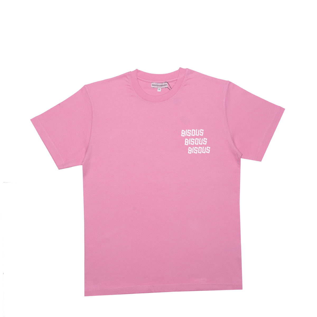 Bisous Skateboards Bisous X3 T Shirt Pink Haven Surf