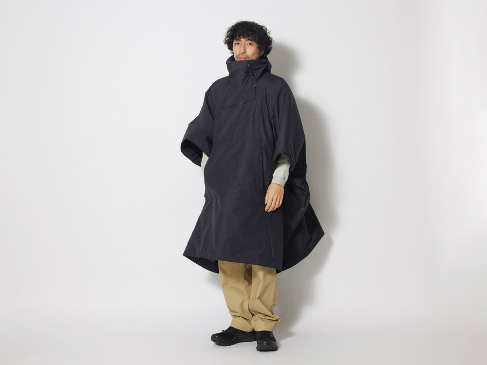 Snow Peak - FR 2L Insulated Poncho - Black