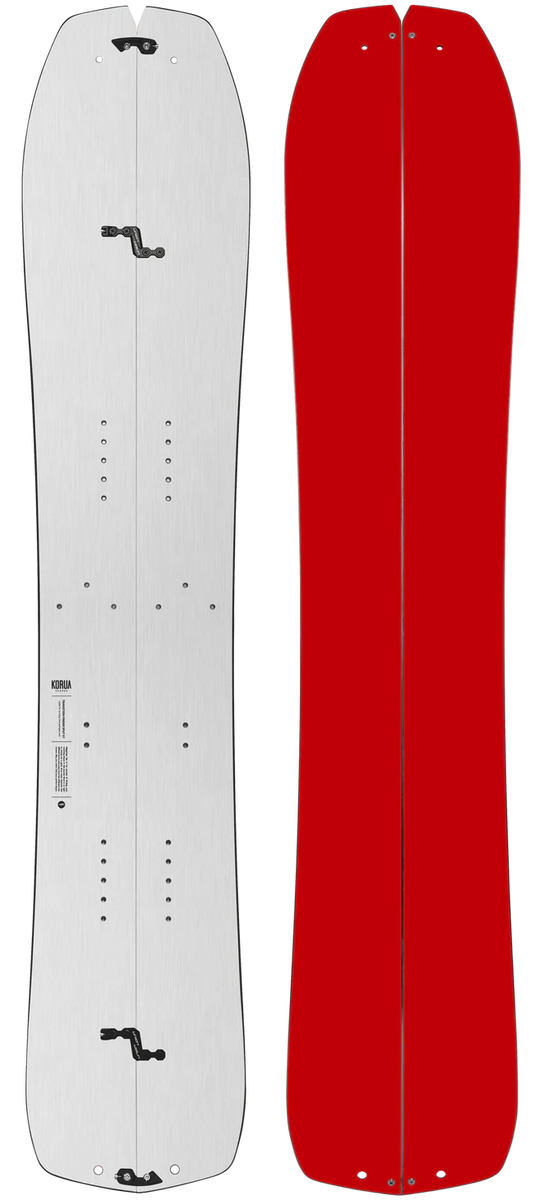 スノーボード KORUA Shapes: Transition Finder Split Korua Shapes - Transition Finder Split - Brushed – Haven Surf
