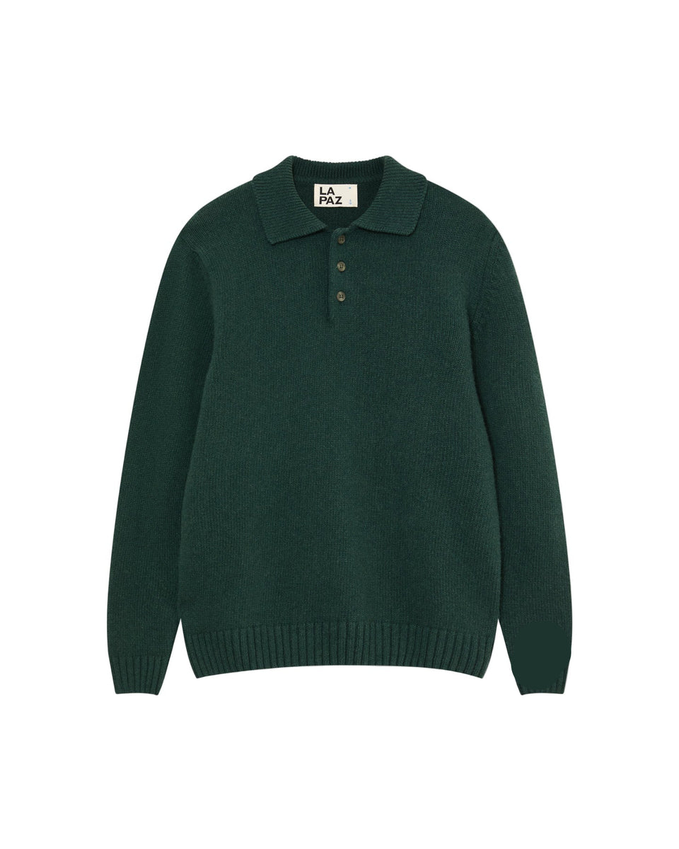 leinwande knit polo グリーン leinwande knit polo グリーン leinwande knit polo グリーン