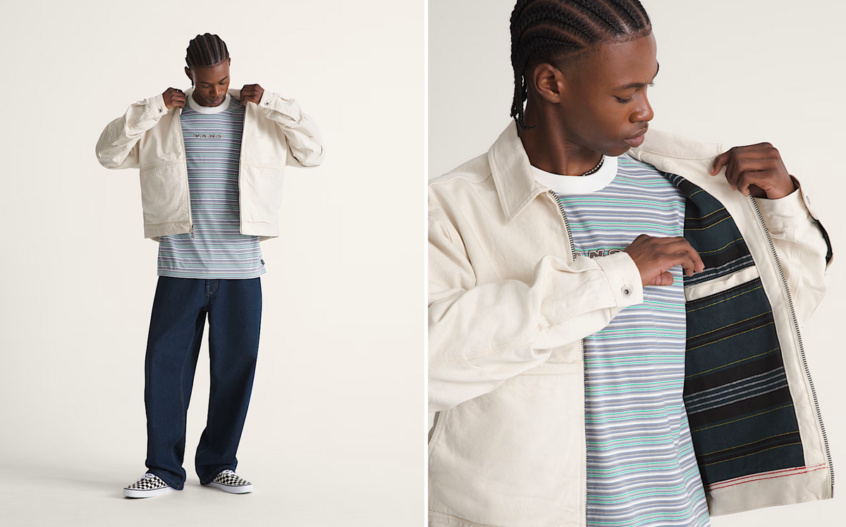 Vans - Denim Station Jacket - Natural Seed – Haven Surf