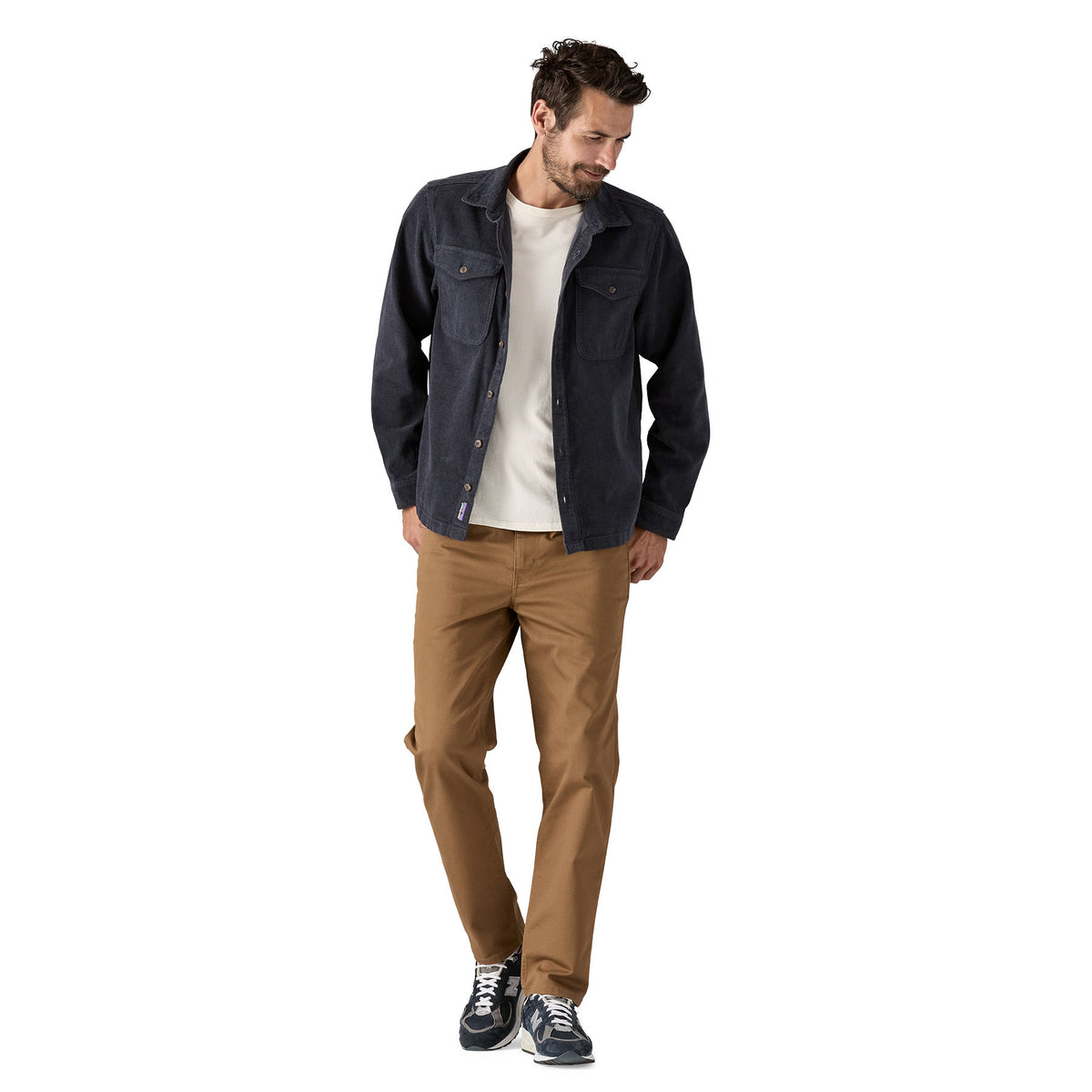 Patagonia - M's Corduroy Shirt - Smolder Blue – Haven Surf