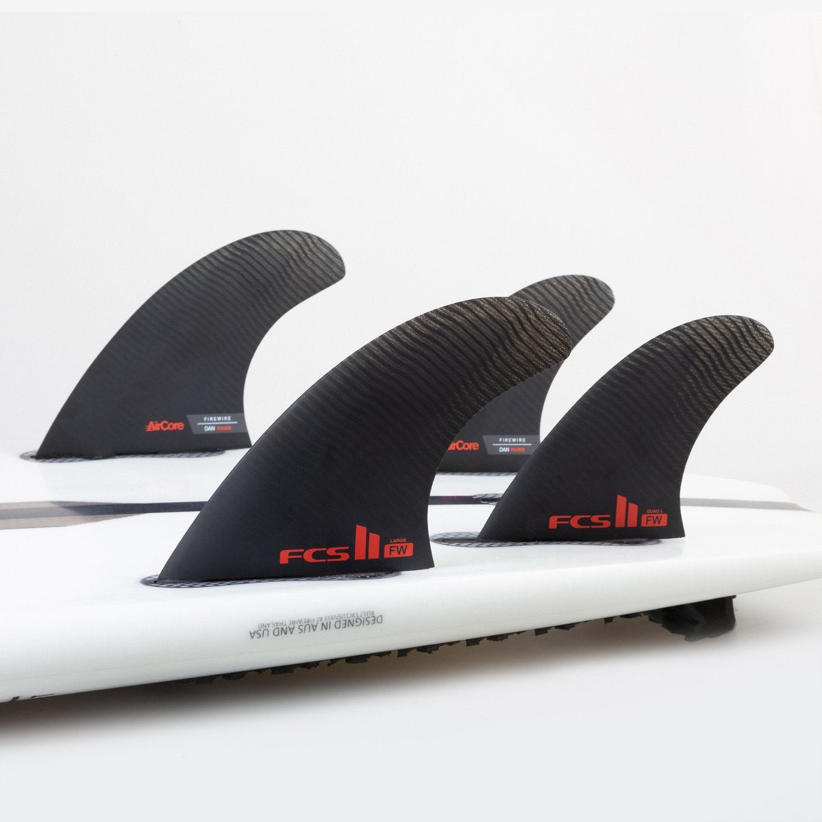 FCS II - Firewire Performance Core Large Tri-Quad - Black