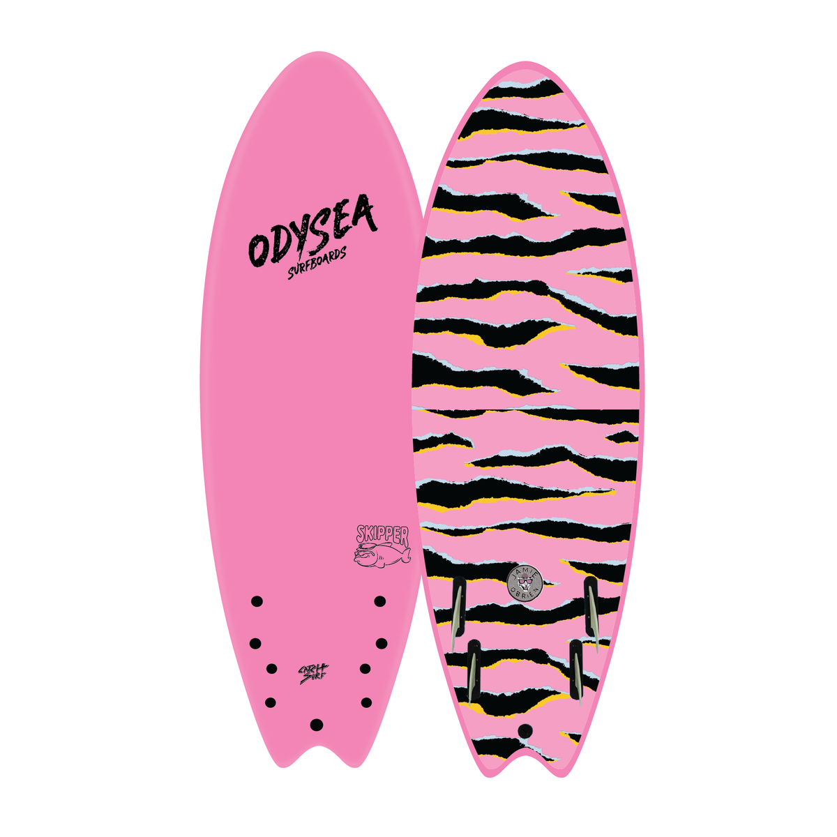 Catch Surf - Odysea - 6'0 Skipper Pro JOB Quad - Hot Pink – Haven Surf