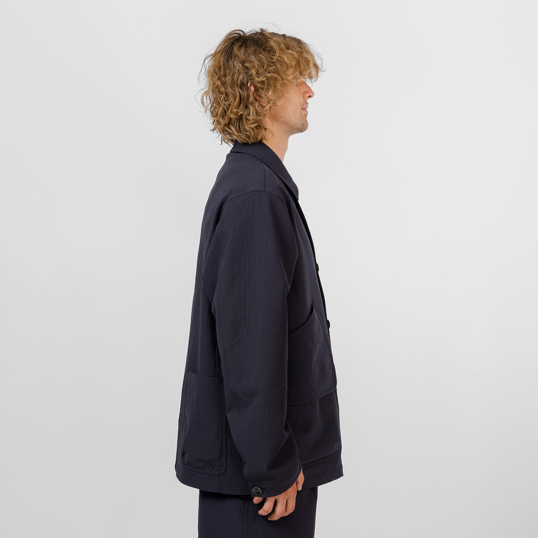 Snow Peak - Easy Cloth Jacket - Dark Navy – Haven Surf