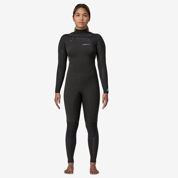 Patagonia - W's R1 Yulex Regulator Front-Zip Full Suit - Black