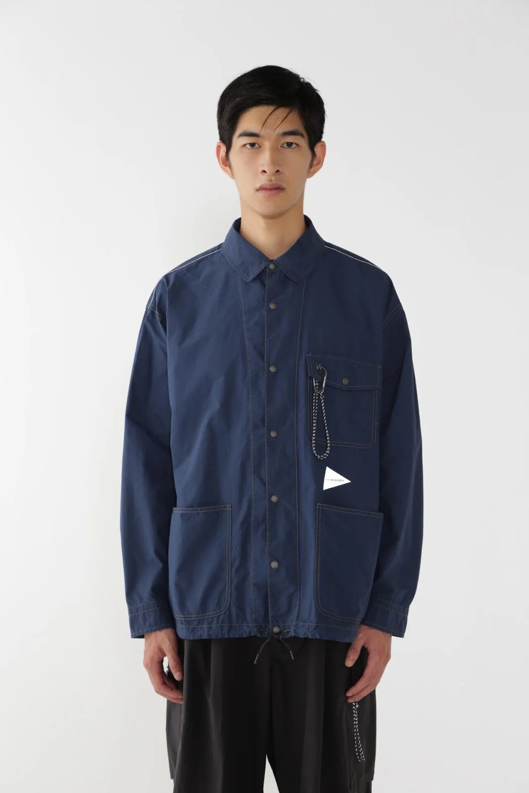 and wander - Cordura Cotton Rip Shirt Jacket - Blue – Haven Surf
