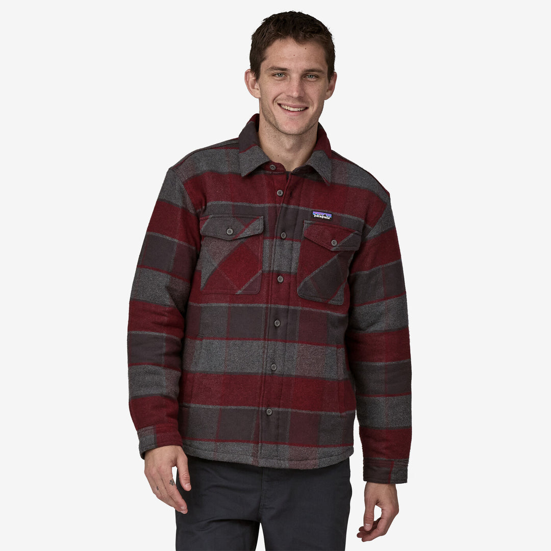 Patagonia - M's LW Insulated Fjord Flannel Shirt - William: Ink