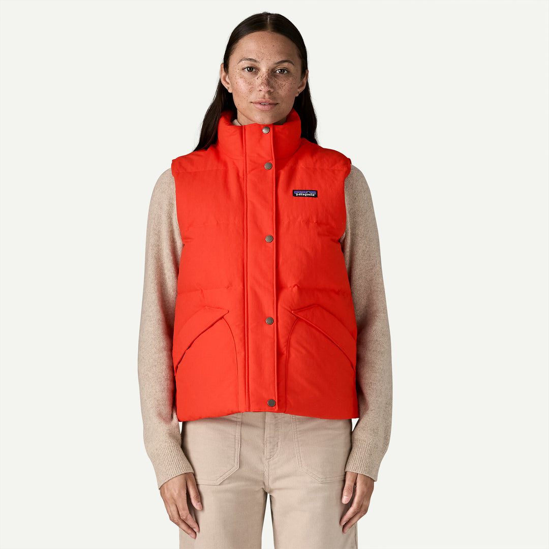 Patagonia - W's Downdrift Vest - Sizzle Red – Haven Surf