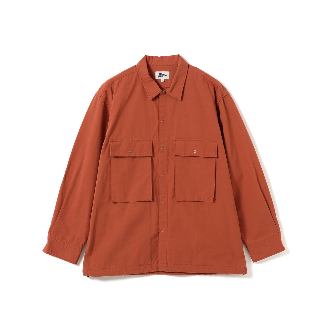 Pilgrim Surf Supply - Ivan Longsleeve Weather Cloth Shirt - Clay