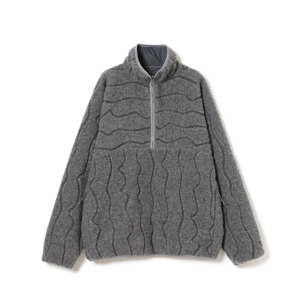 Pilgrim Surf Supply - Mosley Boa Half Zip Pullover - Heather Grey