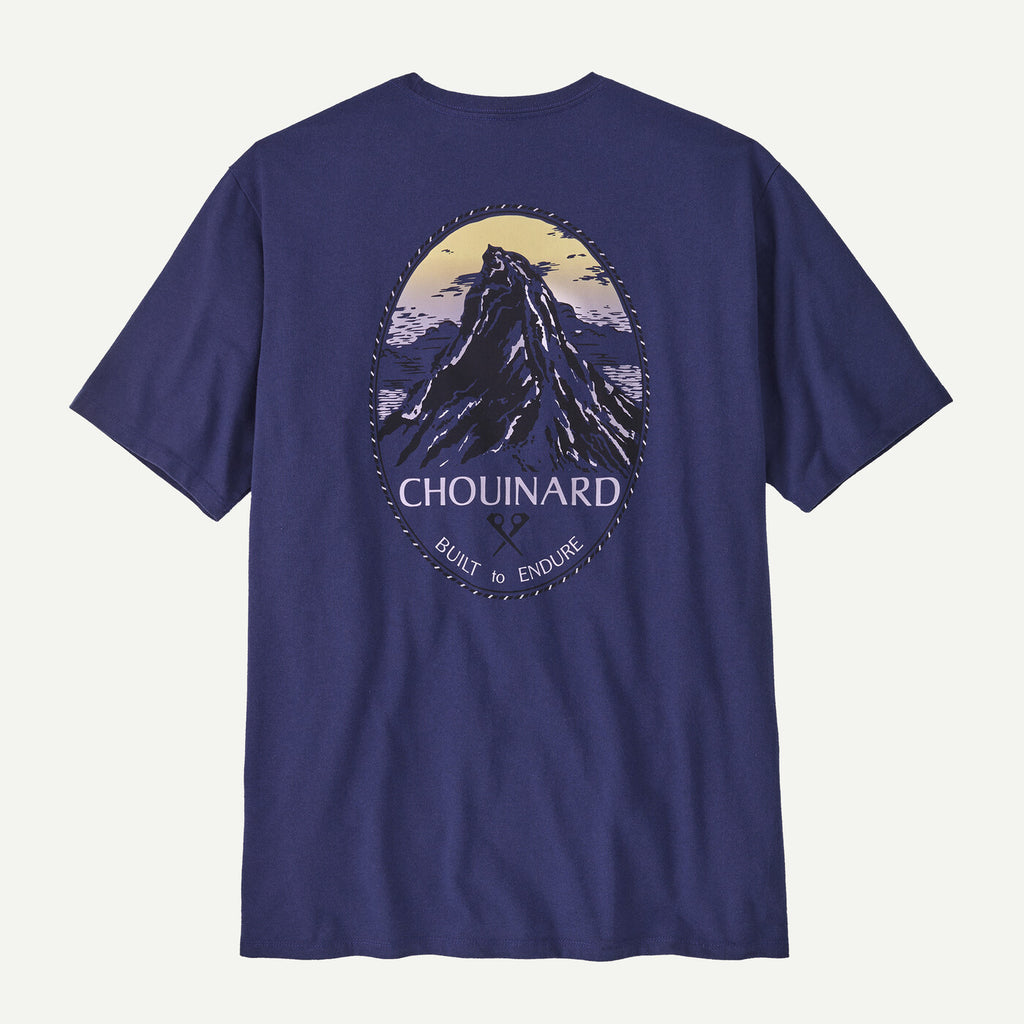 レア　Chouinard シュイナード　patagonia Patagonia Men's Long-Sleeved Chouinard® Crest Responsibili-Tee®