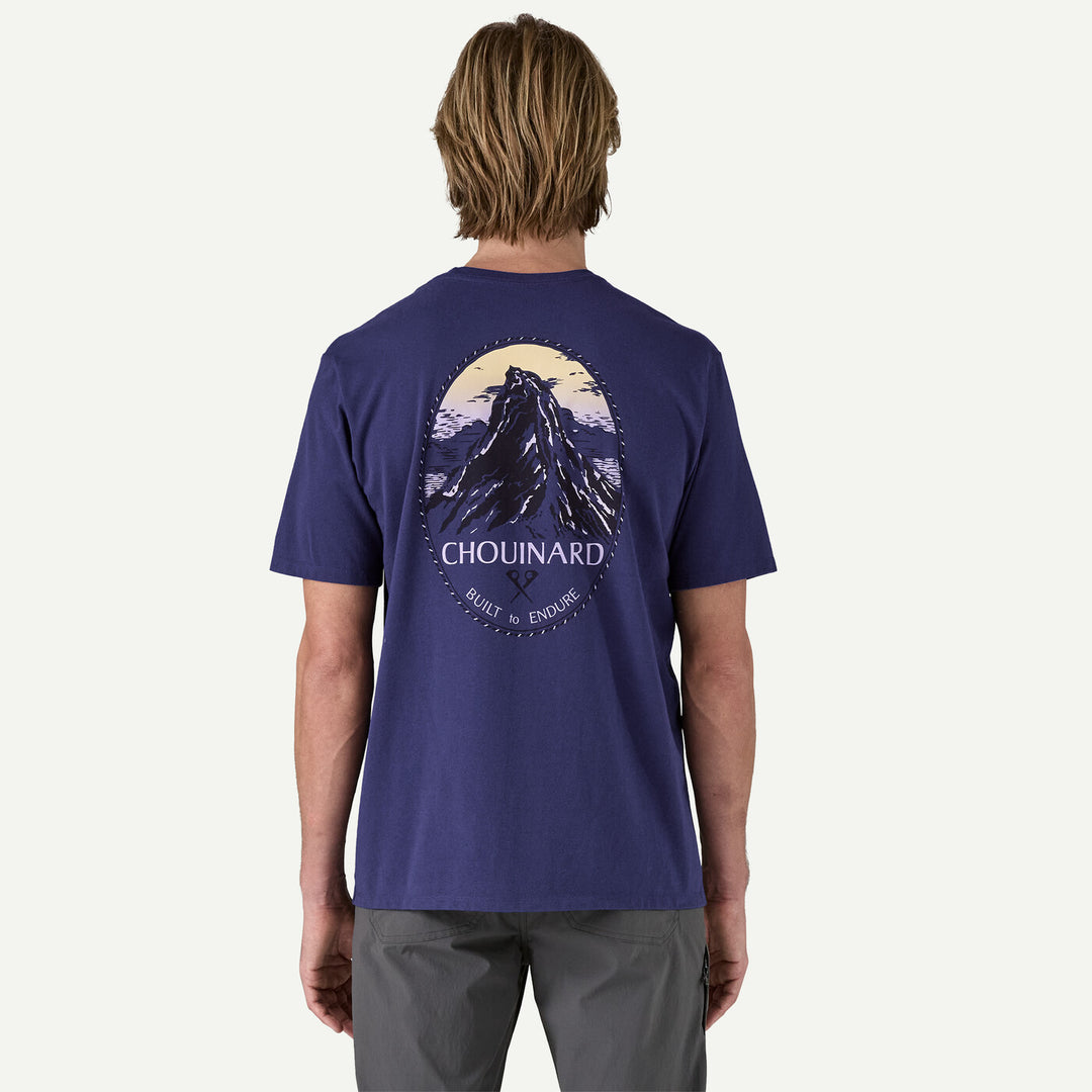 レア　Chouinard シュイナード　patagonia Patagonia Men's Long-Sleeved Chouinard® Crest Responsibili-Tee®