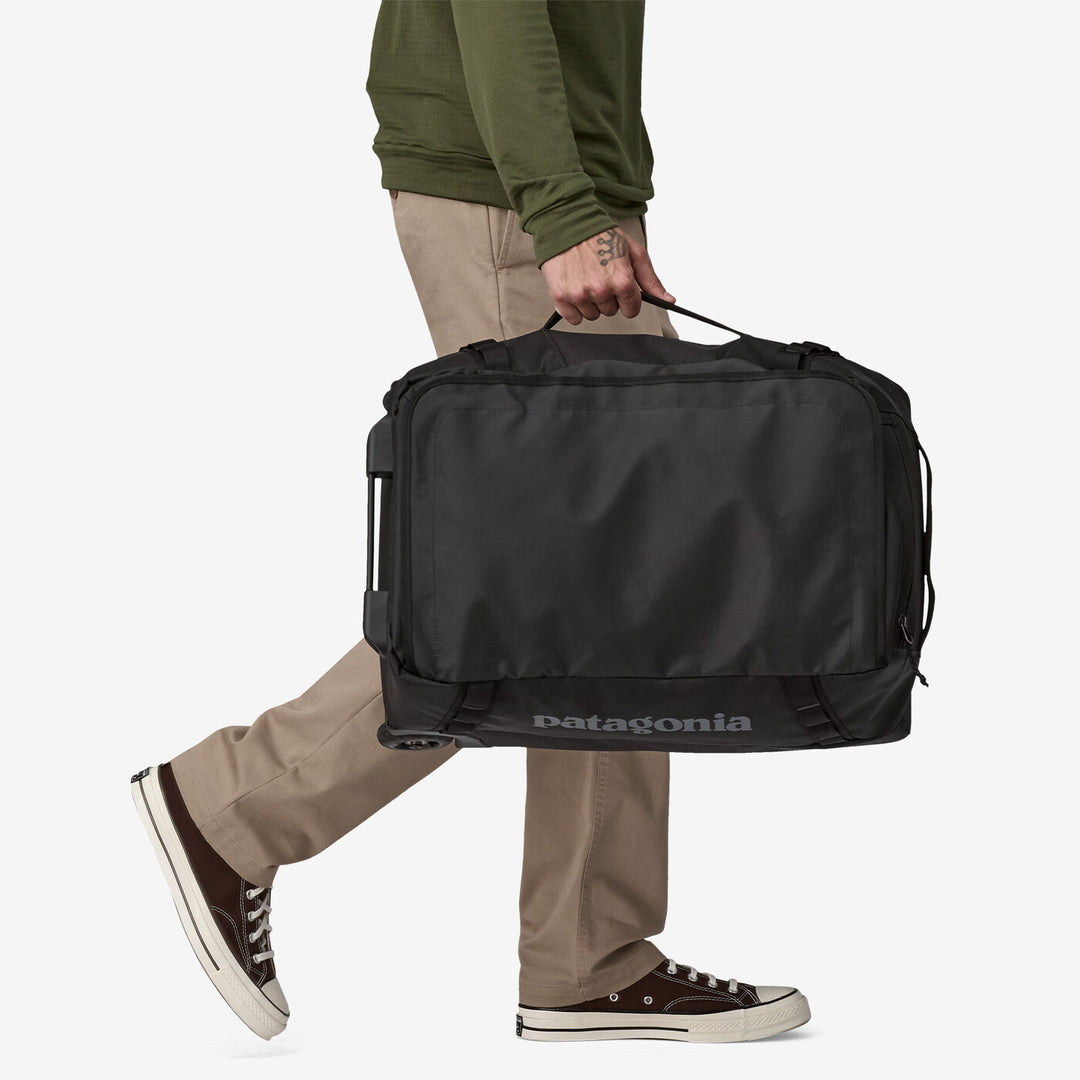 patagonia duffel max carry on size - Black Hole Matte Wheeled Bag 40L MRK-CAPITOL The coolest backpack in Colors:Red/White removable shoulder straps let