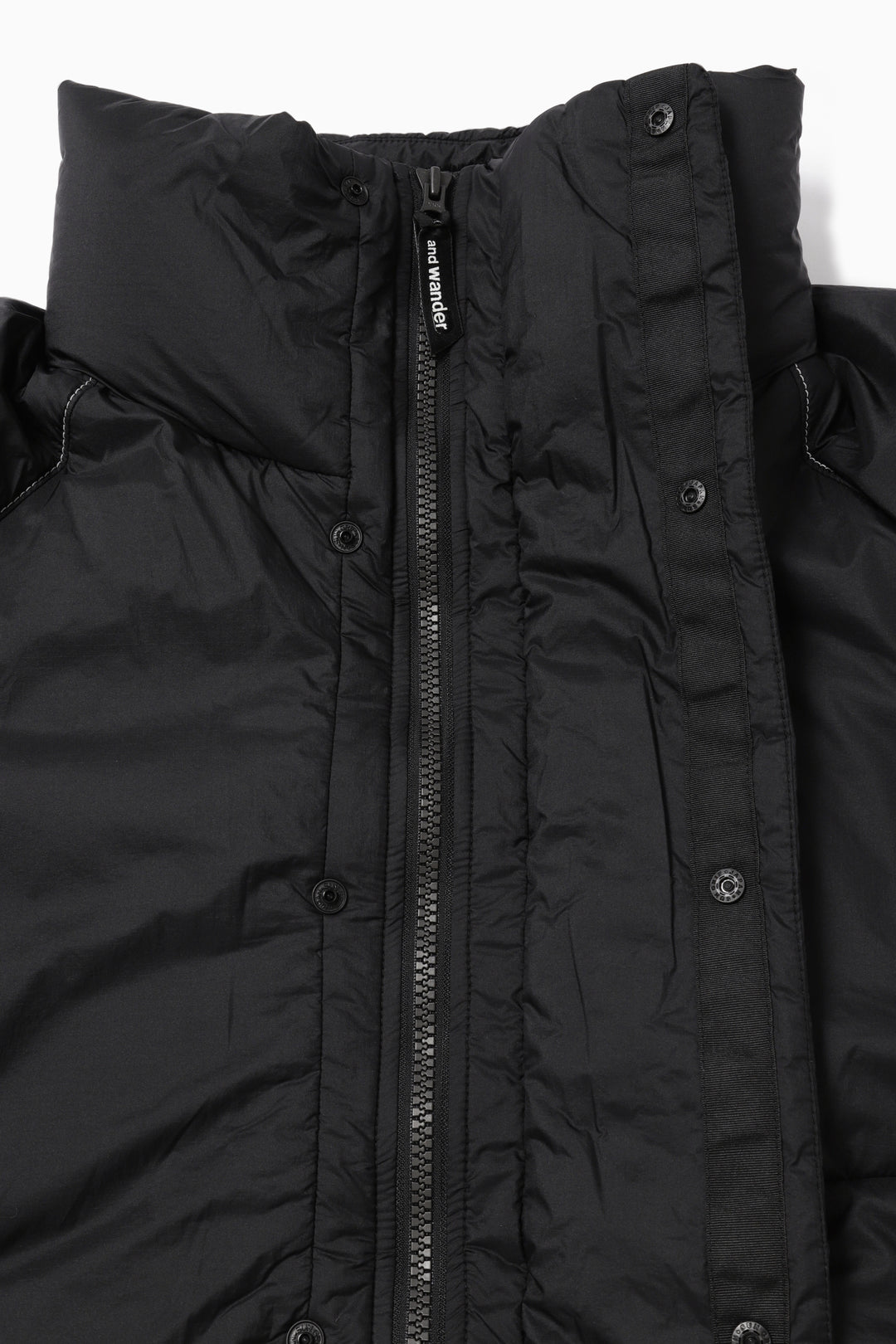 and wander - Ripstop Primaloft Insulation Coat - Black