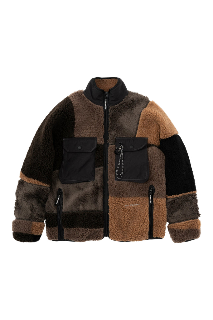 and wander - Mix Boa Jacket - Brown – Haven Surf