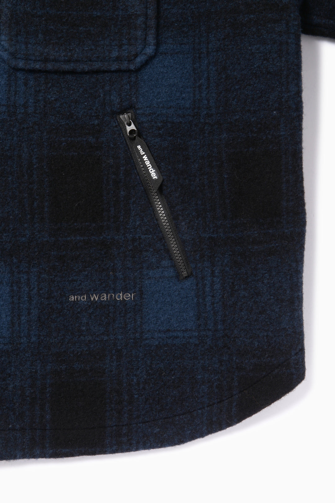 and wander - Wool Shaggy Jacket Long - Black – Haven Surf