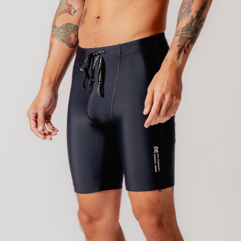 【HI FI FNK】Spin Bermuda Pants Bandit Running - Superbeam Next Gen 7 Pocket Half Tights