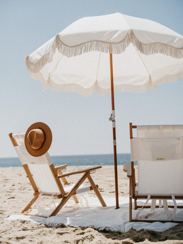 Antique beach umbrella discount