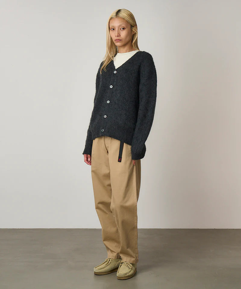 Gramicci - Mohair Cardigan - Charcoal – Haven Surf