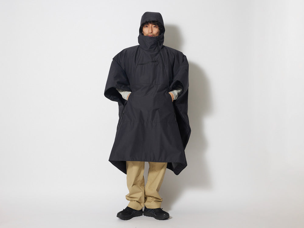 Snow Peak - FR 2L Insulated Poncho - Black – Haven Surf