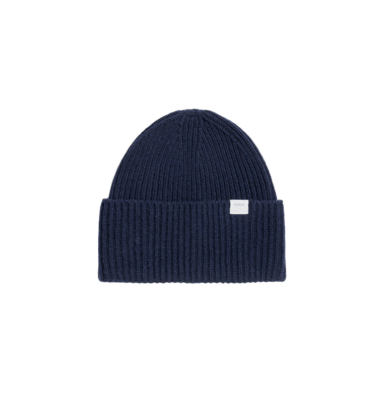 Norse Projects - Norse Standard Merino Lambswool Beanie - Dark