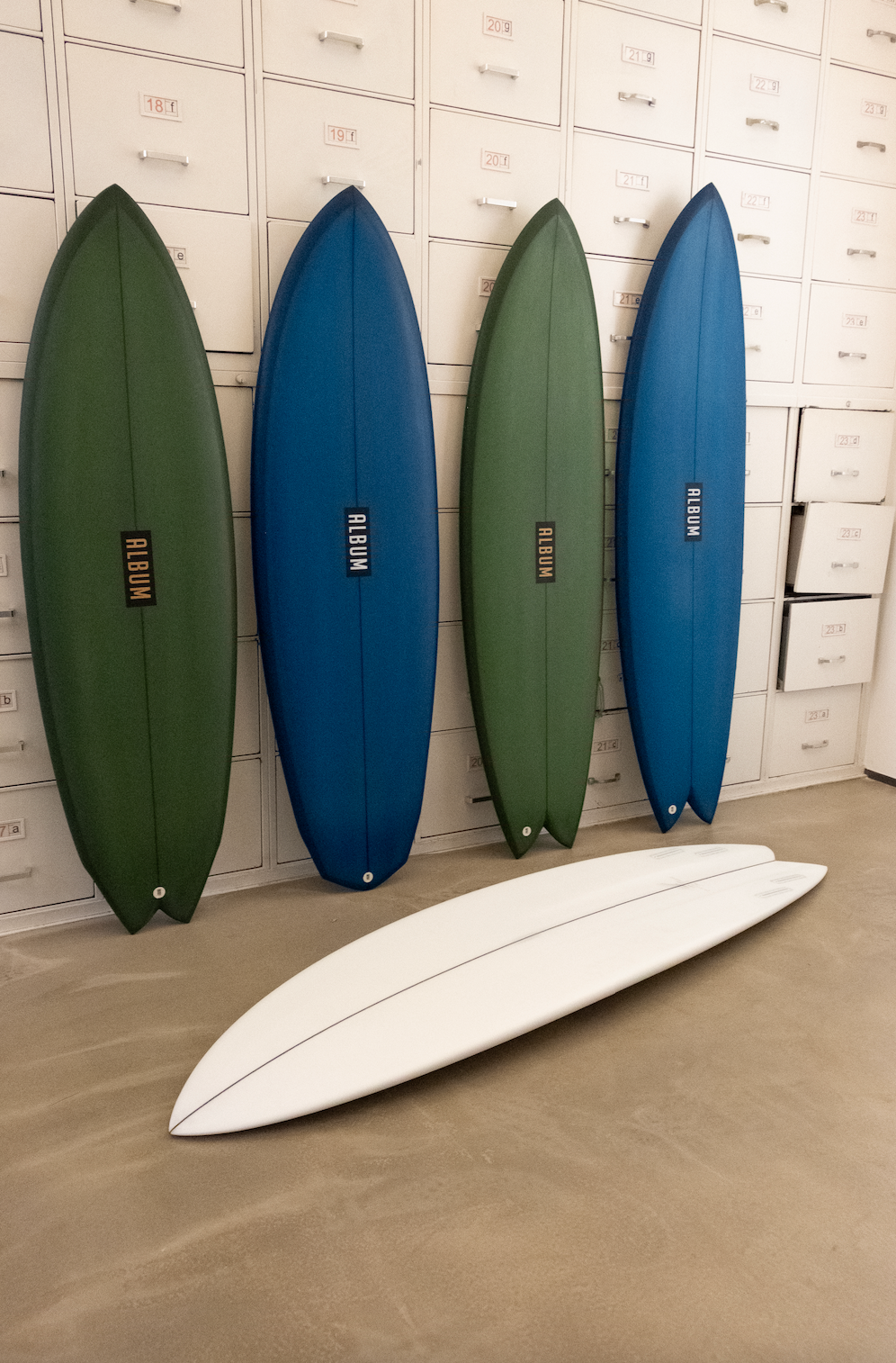 サーフィン・ボディボード ALBUM TWINSMAN 5'6 futures Album Surf - Twinsman 5'8