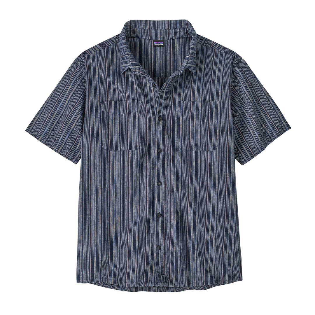 Patagonia - M's Back Step Shirt - Rapids: New Navy – Haven Surf