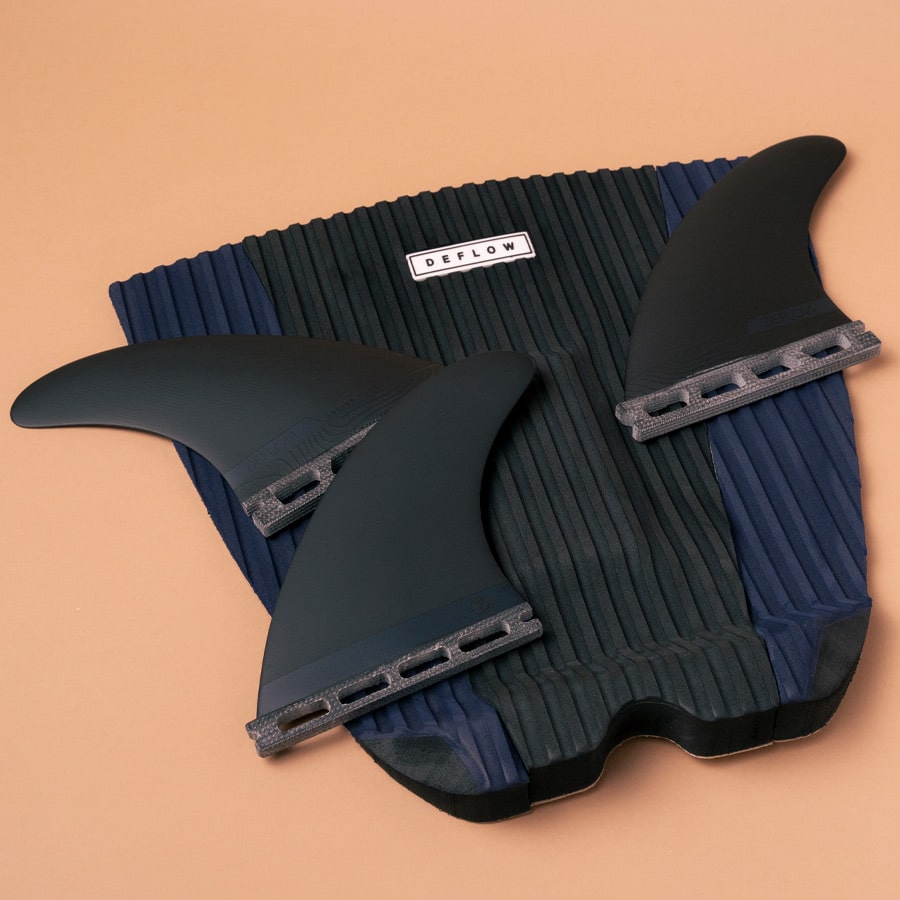 DEFLOW - Adrien Toyon 3 Piece Pad - Black – Haven Surf