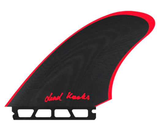 DEFLOW(デフロウ)『DEADKOOKS - UTOPIA TWIN』 DEFLOW - Deadkooks Utopia Keel Fins - Black/Red – Haven Surf
