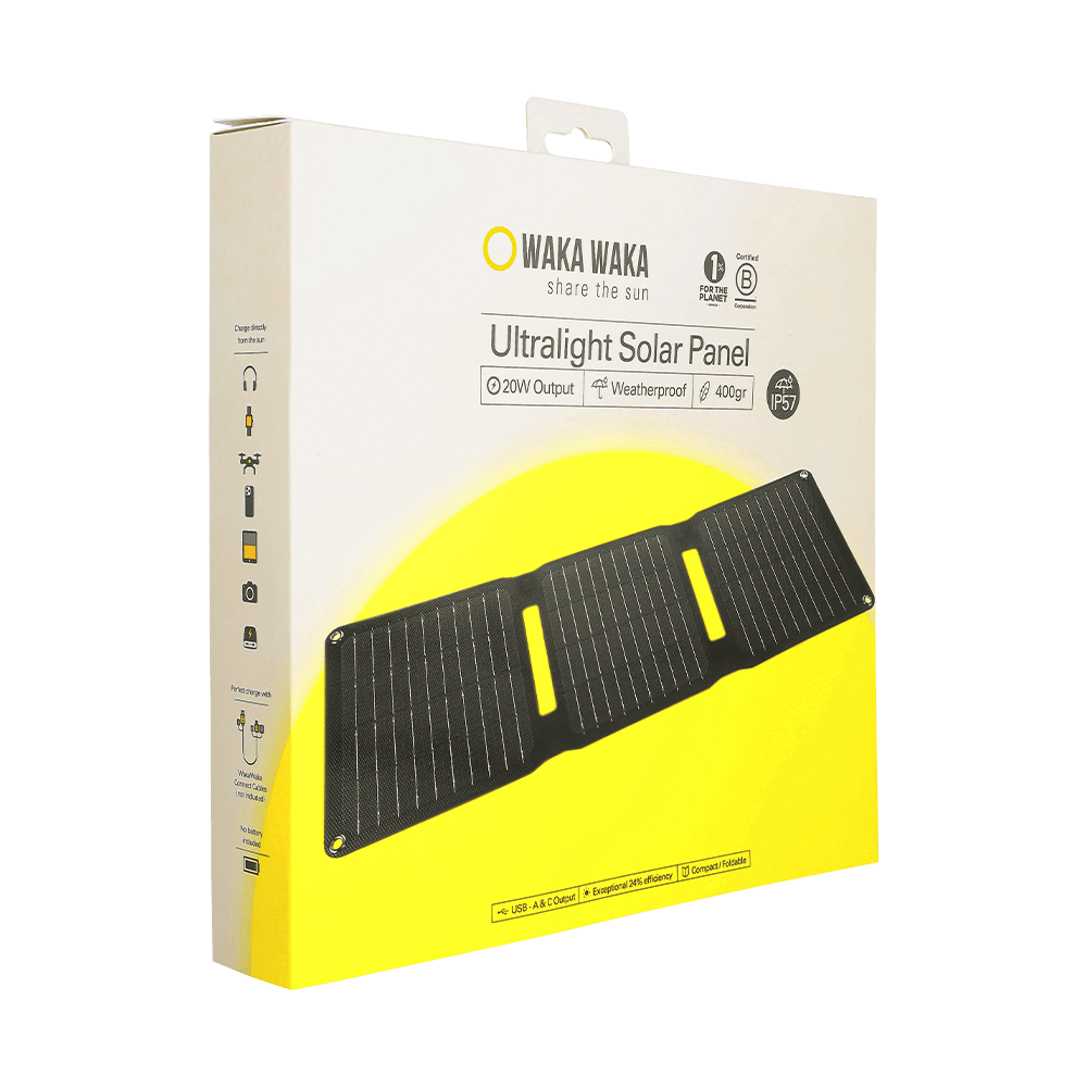 Waka Waka - Ultralight Solar Panel - Solar 20 – Haven Surf