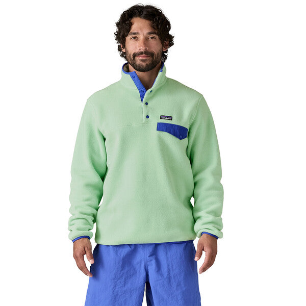 Patagonia - M's LW Synch Snap-T P/O - Rinsed Green – Haven Surf