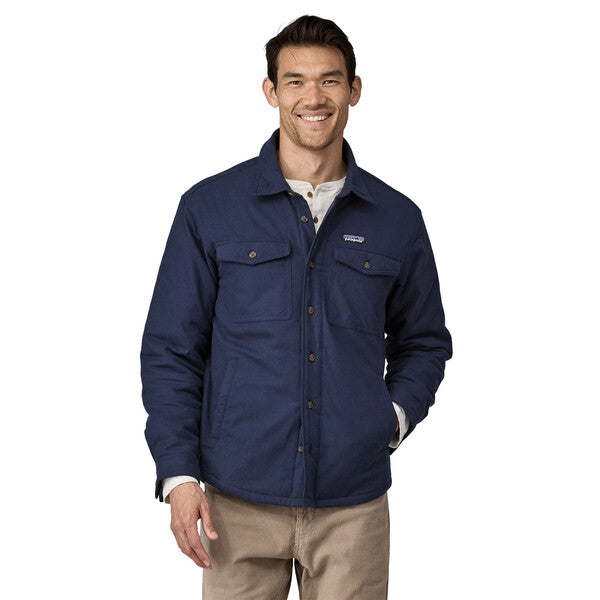Patagonia - M's LW Insulated Fjord Flannel Shirt - New Navy