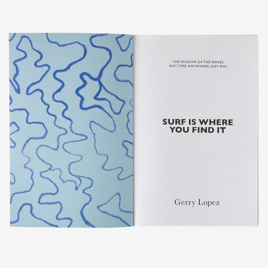Patagonia Books - Surf Is Where You Find It - Gerry Lopez (3rd